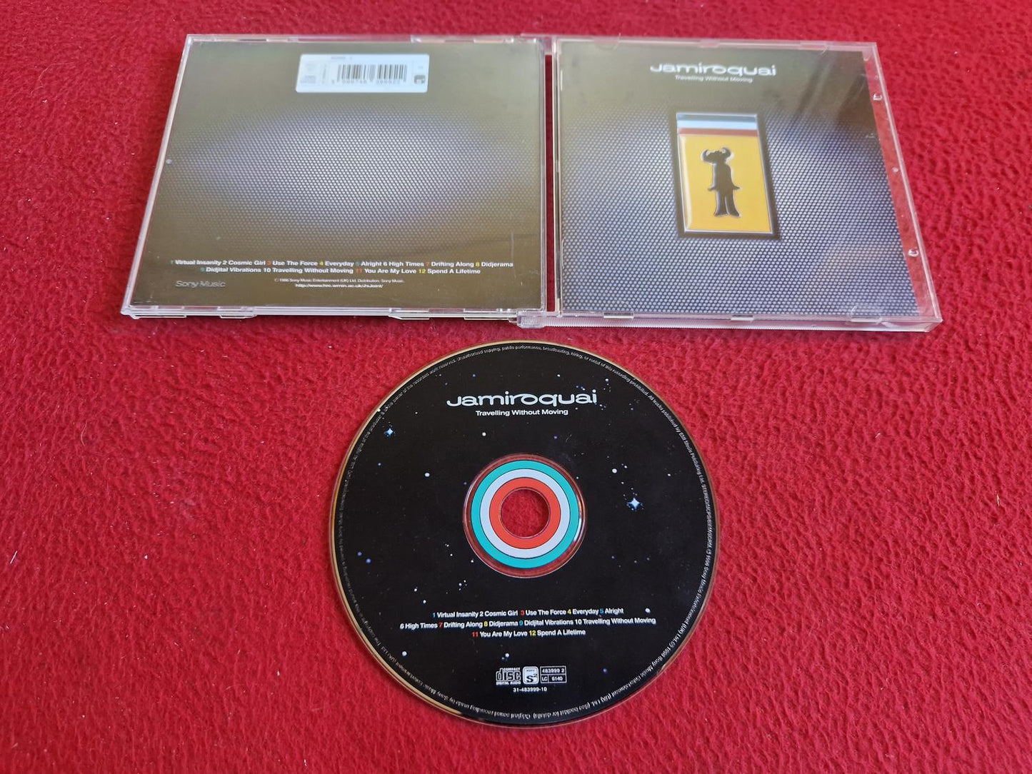JAMIROQUAI TRAVELLING WITHOUT MOVING CD