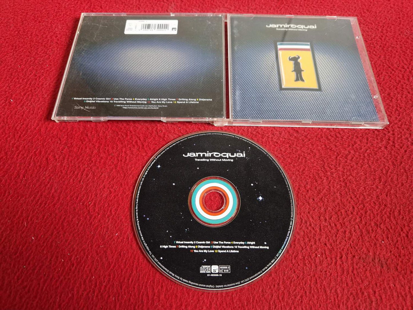 JAMIROQUAI TRAVELLING WITHOUT MOVING CD