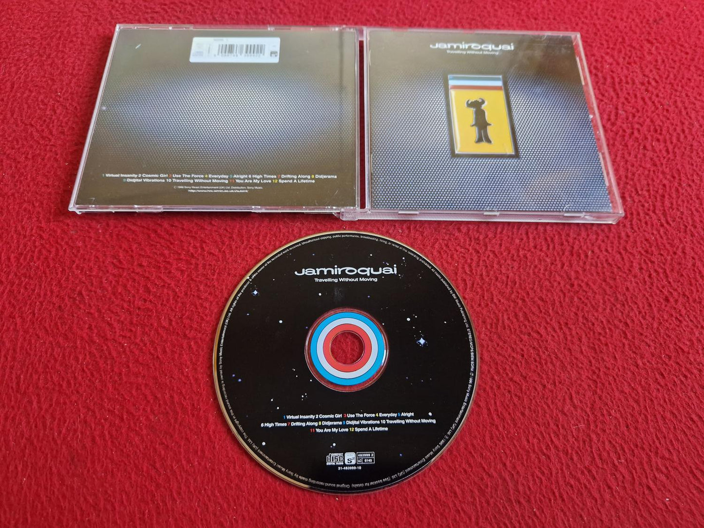JAMIROQUAI TRAVELLING WITHOUT MOVING CD
