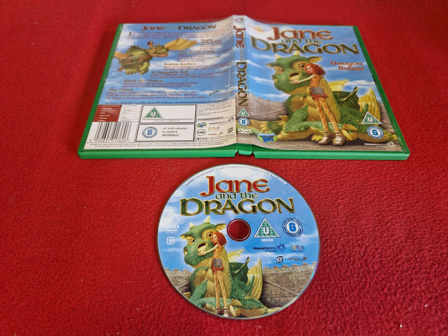 JANE AND THE DRAGON till DVD