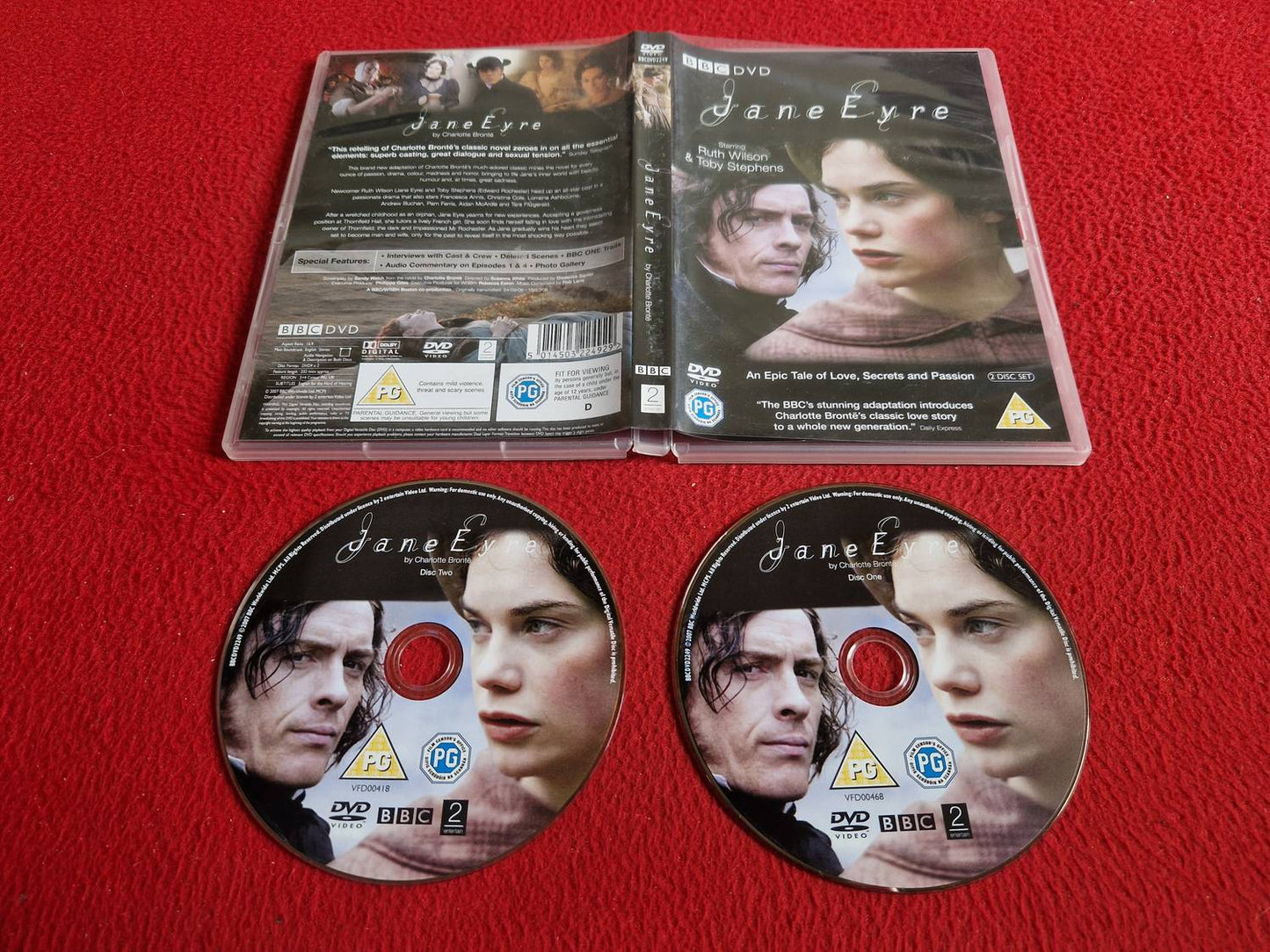 JANE EYRE DVD