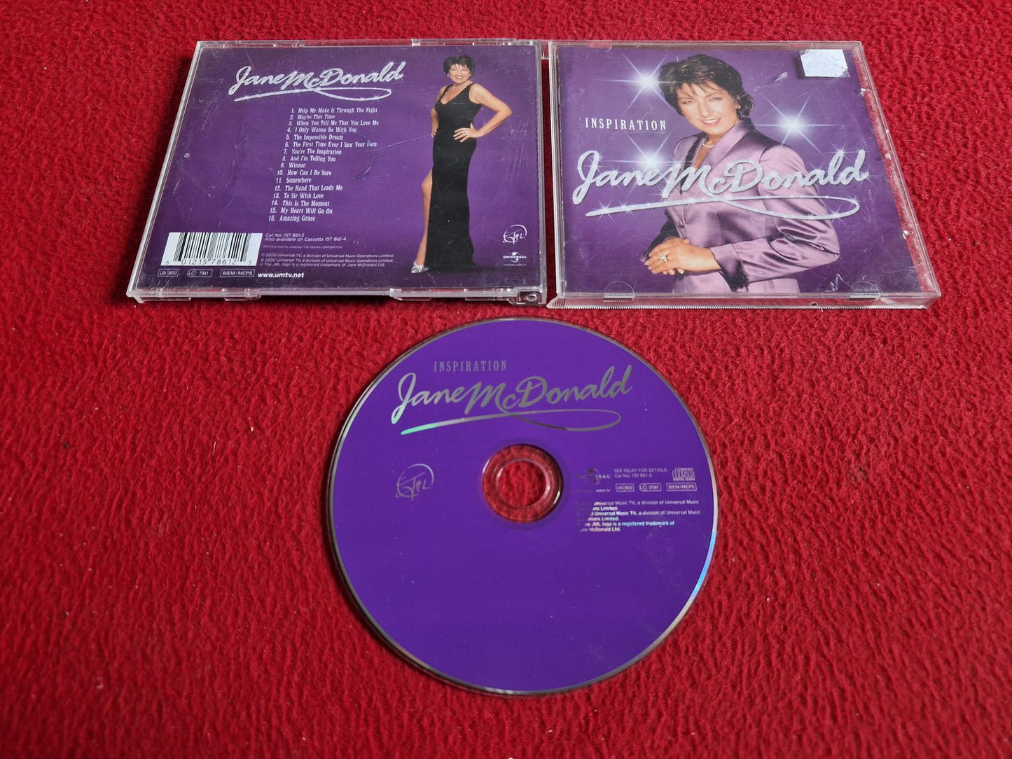 JANE MCDONALD INSPIRATION CD