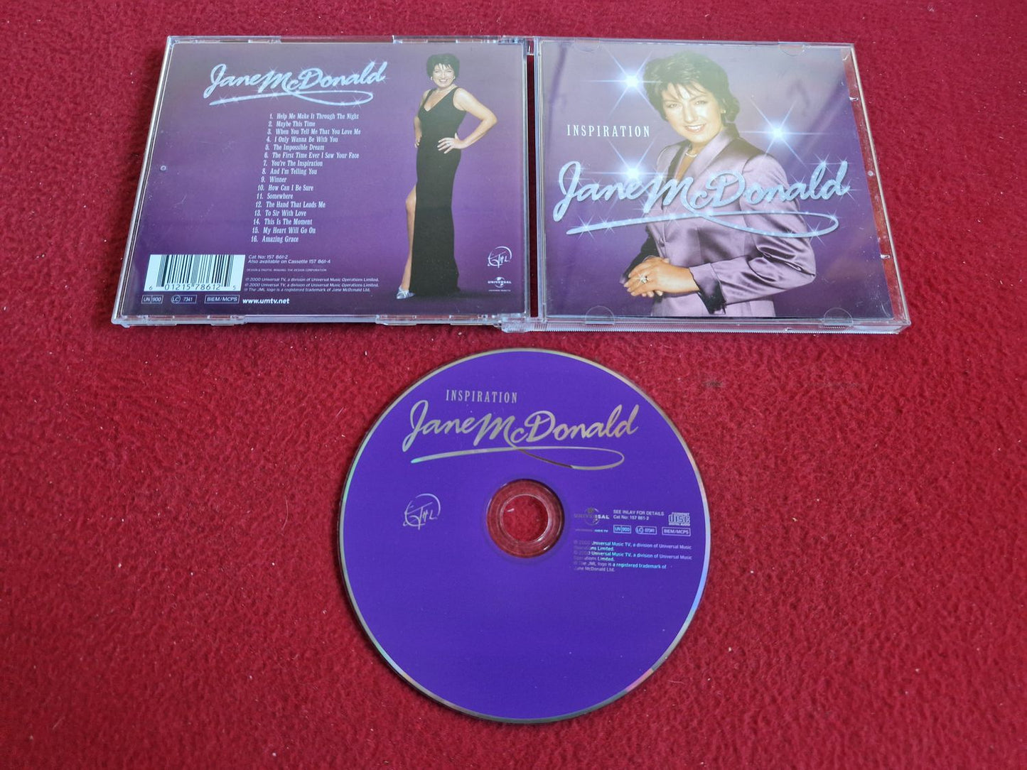 JANE MCDONALD INSPIRATION till CD