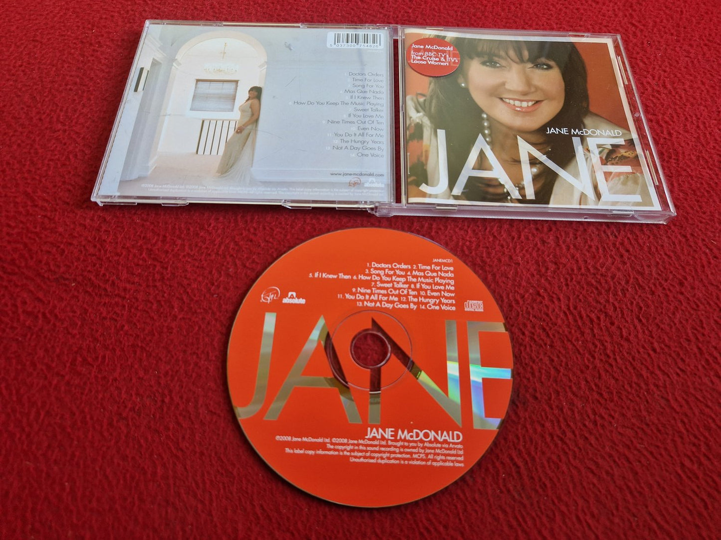 JANE MCDONALD JANE CD