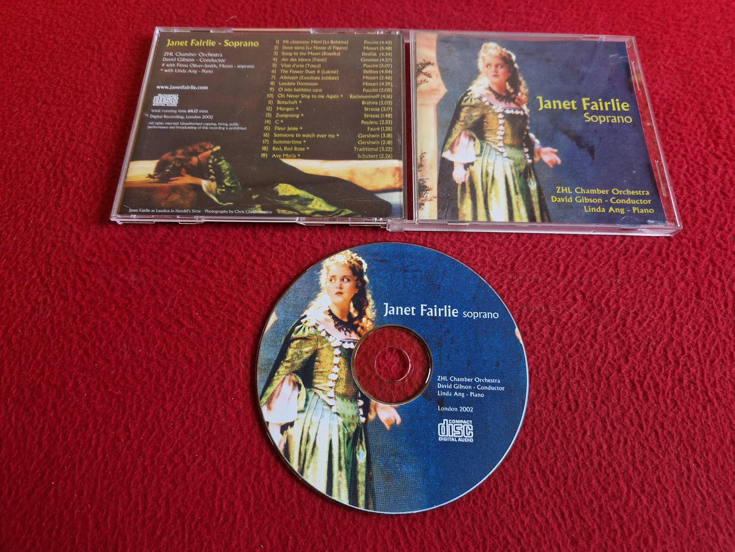 JANET FAIRLIE - JANET FAIRLIE SOPRANO CD