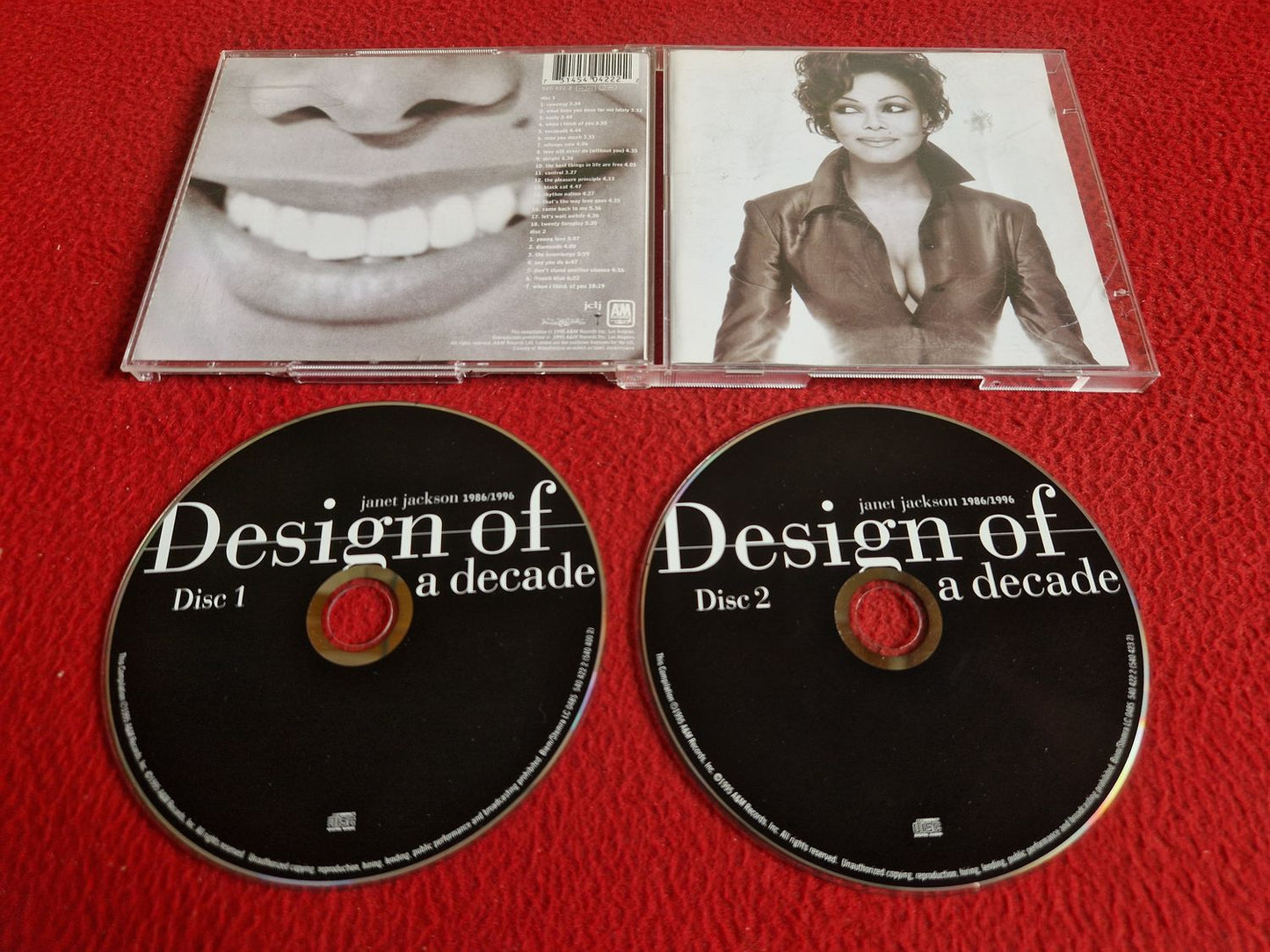 JANET JACKSON DESIGN OF A DECADE CD