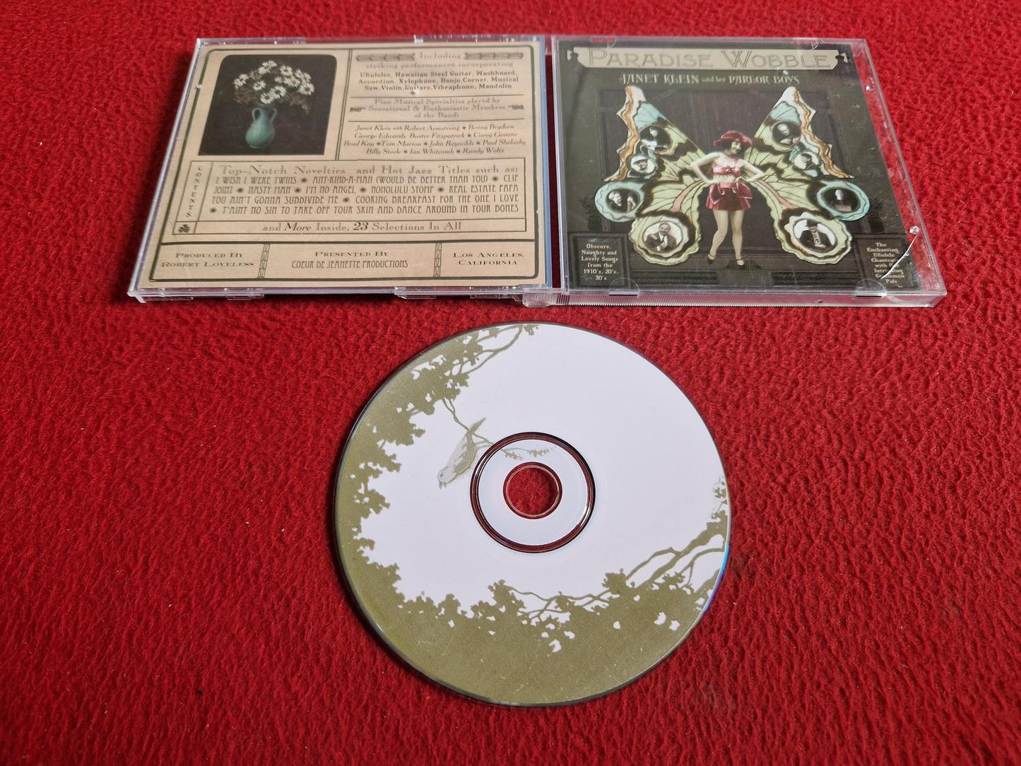 JANET KLEIN AND HER PARLOR BOYS PARADISE WOBBLE CD