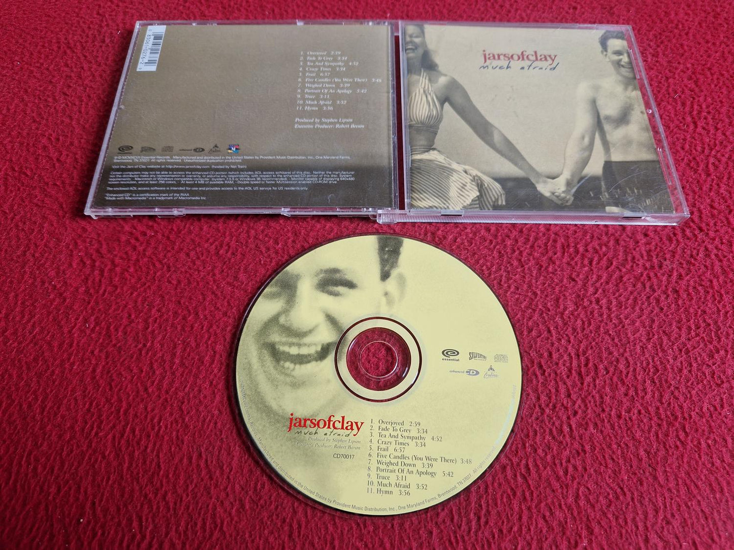 JARS OF CLAY MUCH AFRAID CD