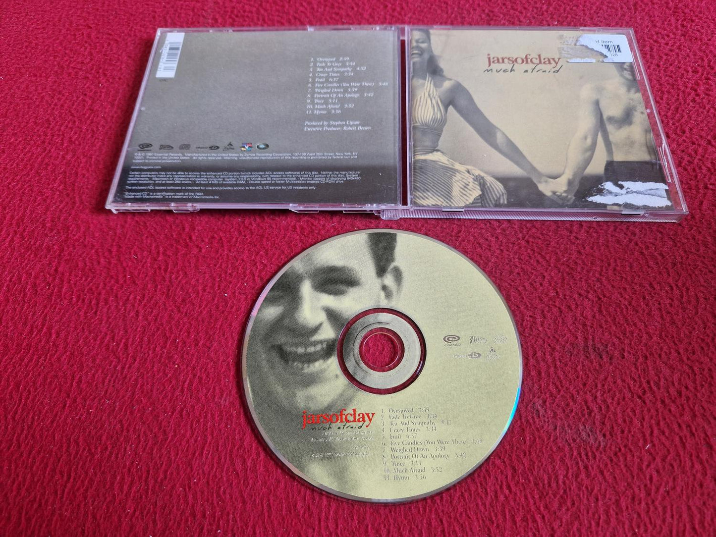 JARS OF CLAY MUCH AFRAID CD