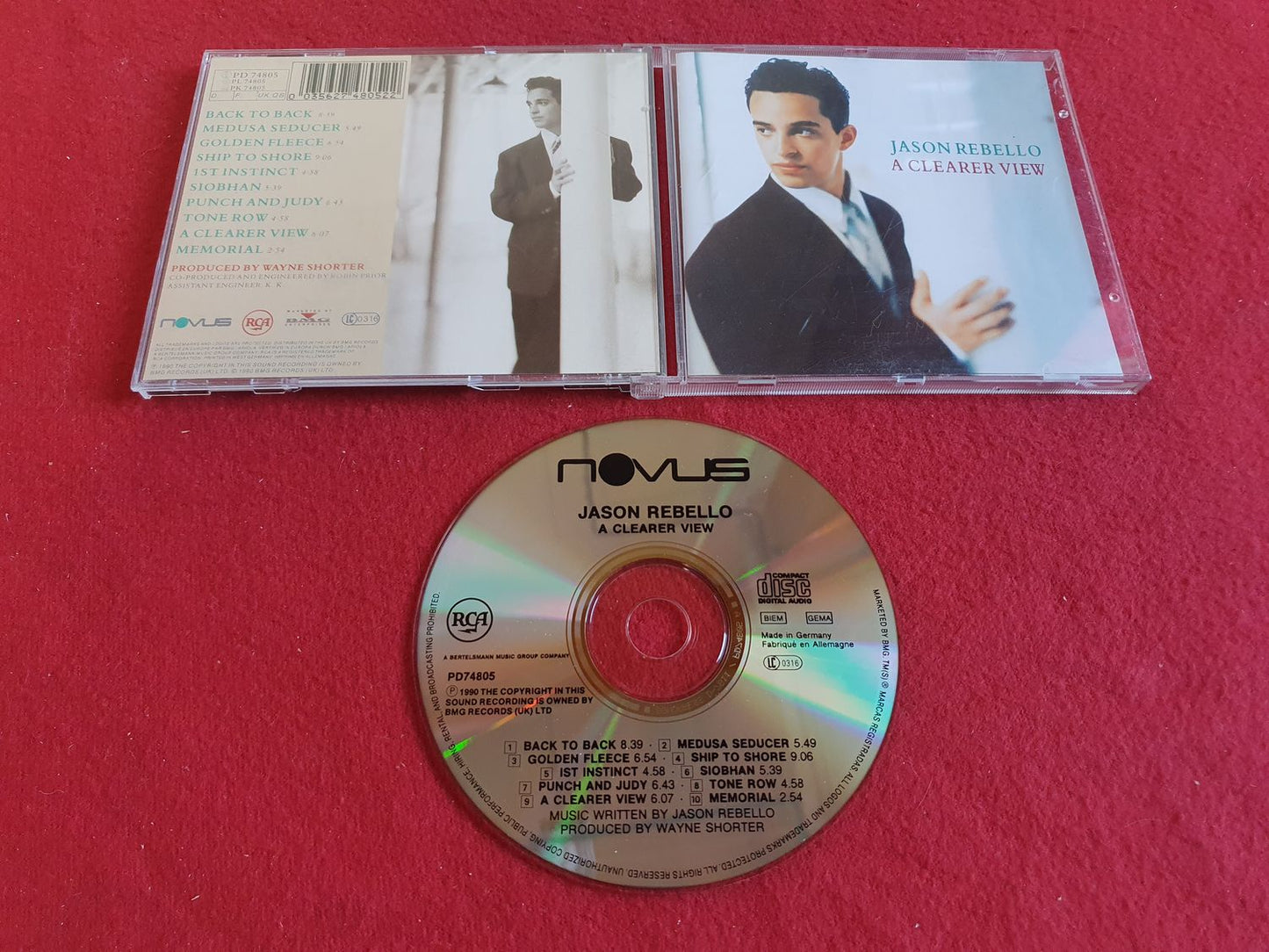 JASON REBELLO A CLEARER VIEW till CD