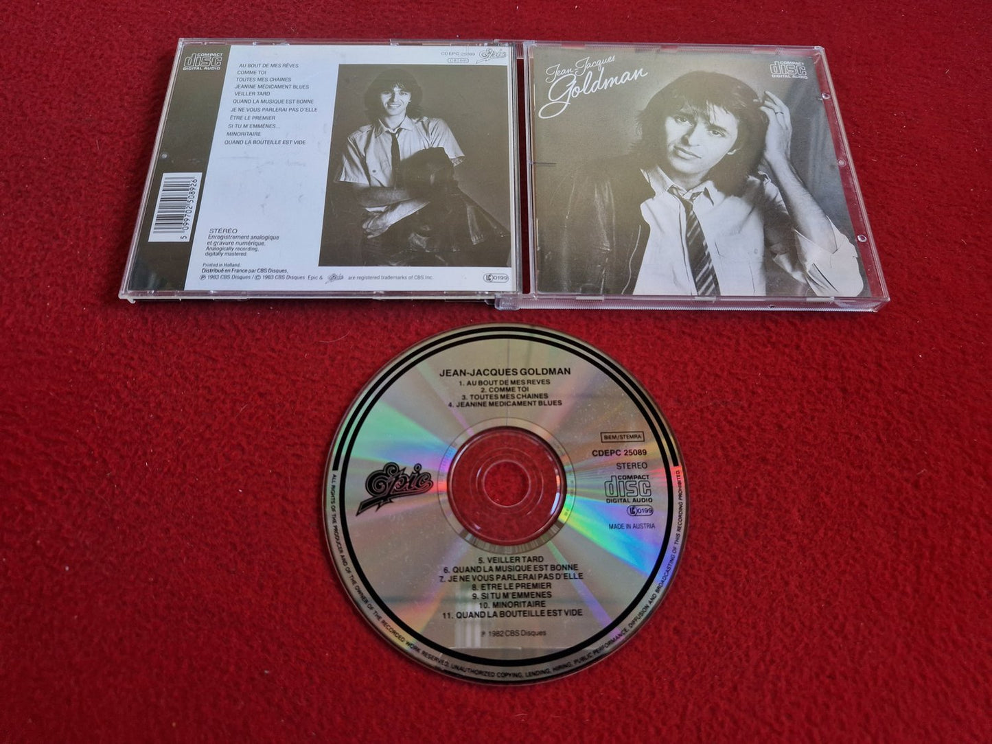 JEAN-JACQUES GOLDMAN - JEAN-JACQUES GOLDMAN CD