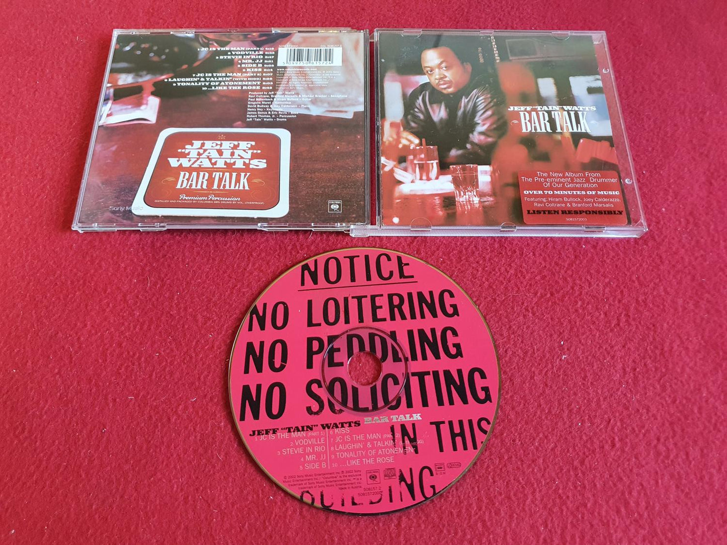 JEFF TAIN WATTS BAR TALK till CD