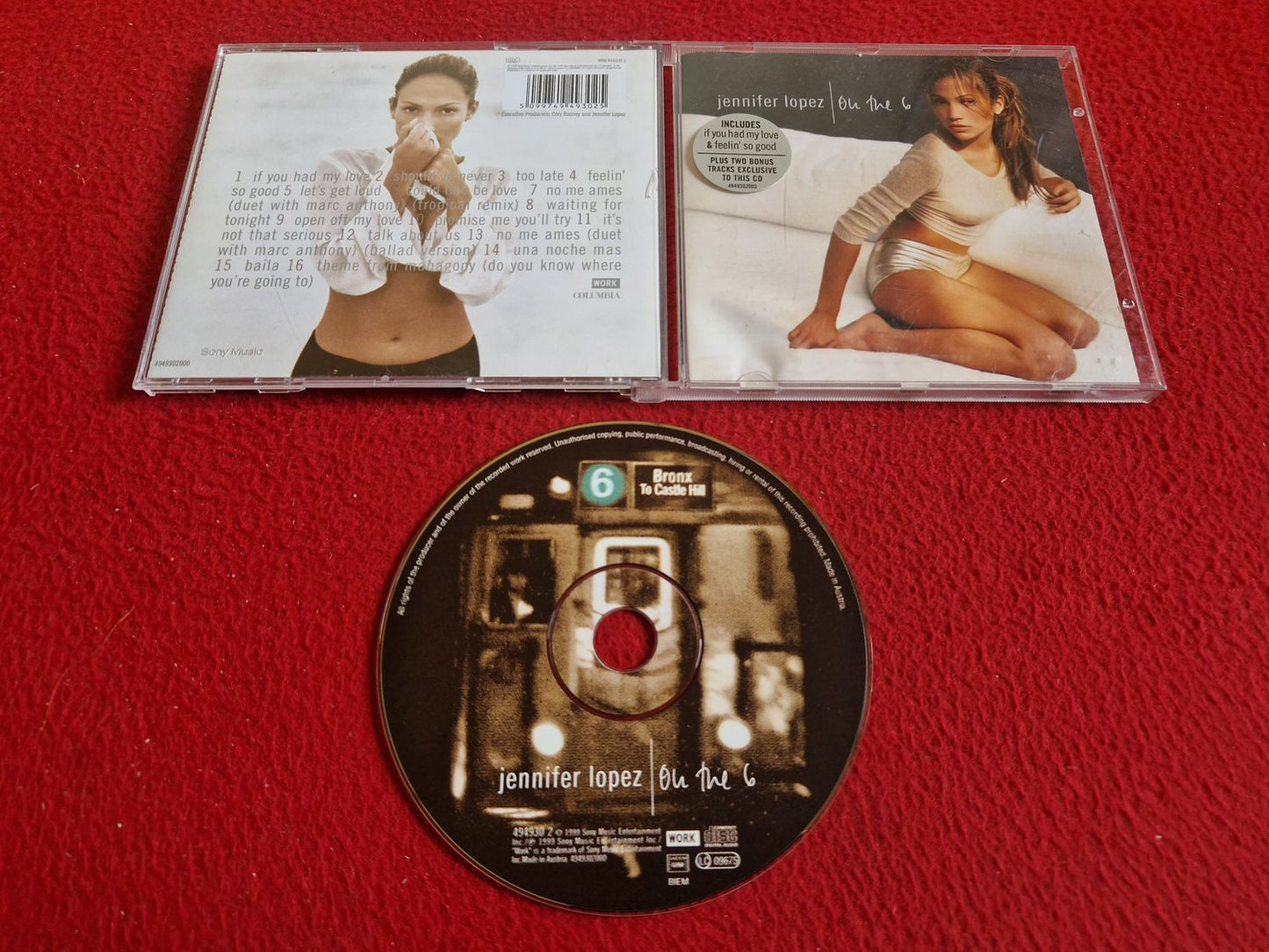 JENNIFER LOPEZ ON THE 6 CD