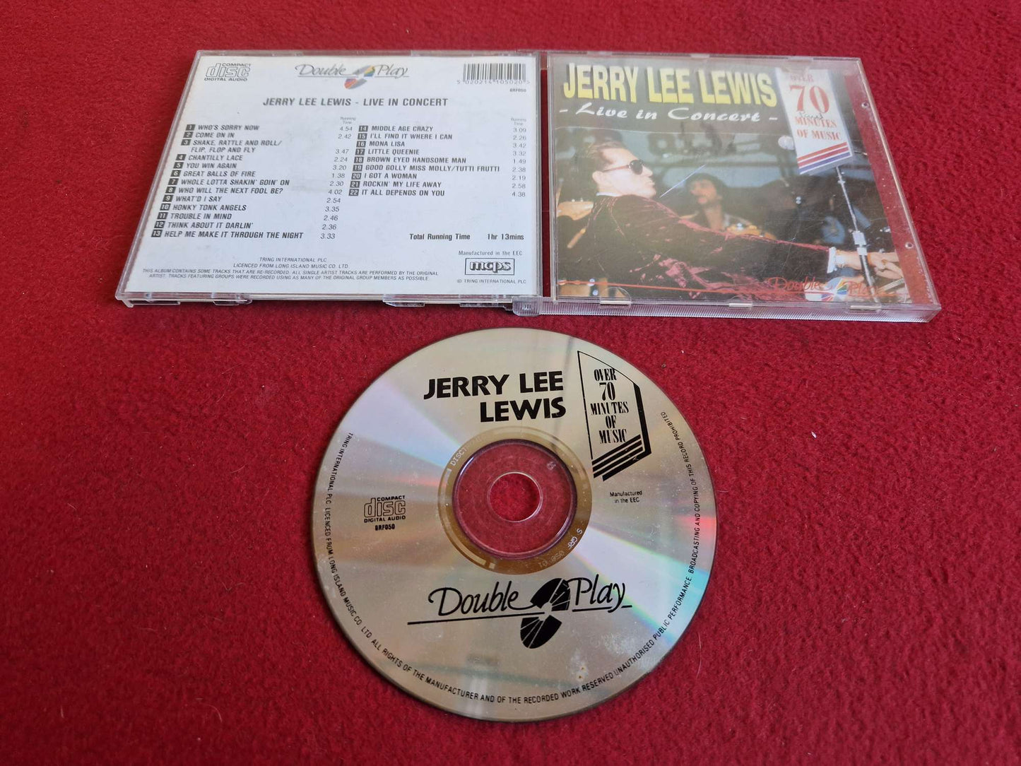 JERRY LEE LEWIS LIVE IN CONCERT CD