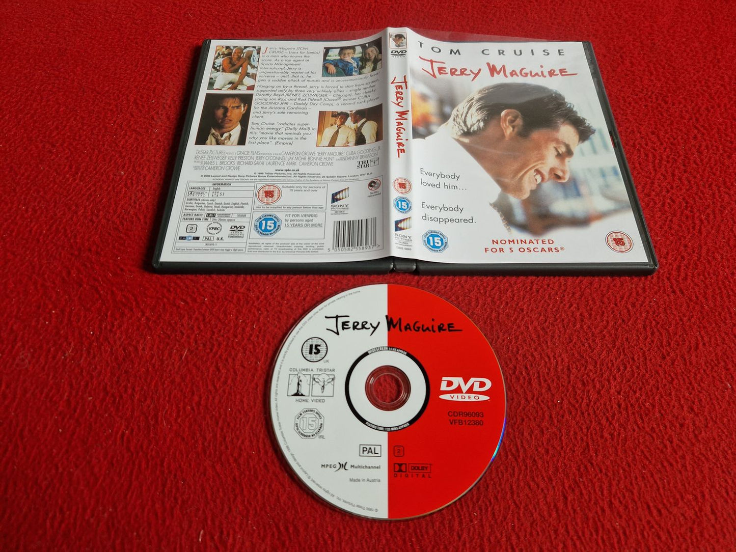 JERRY MAGUIRE DVD