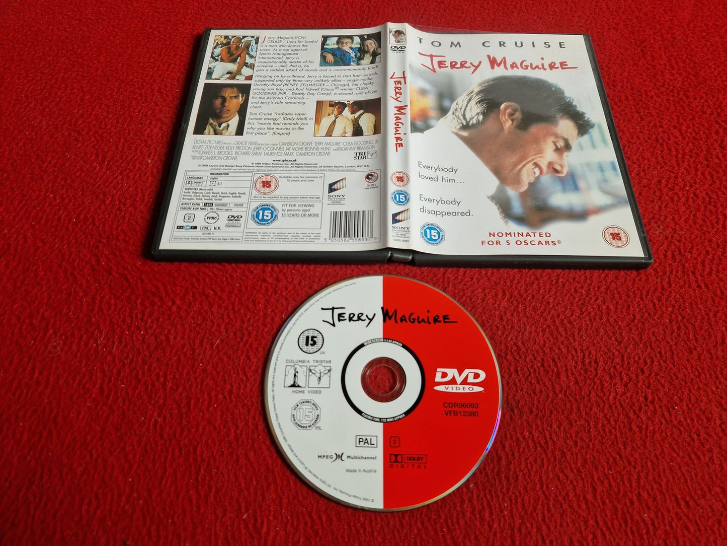 JERRY MAGUIRE DVD
