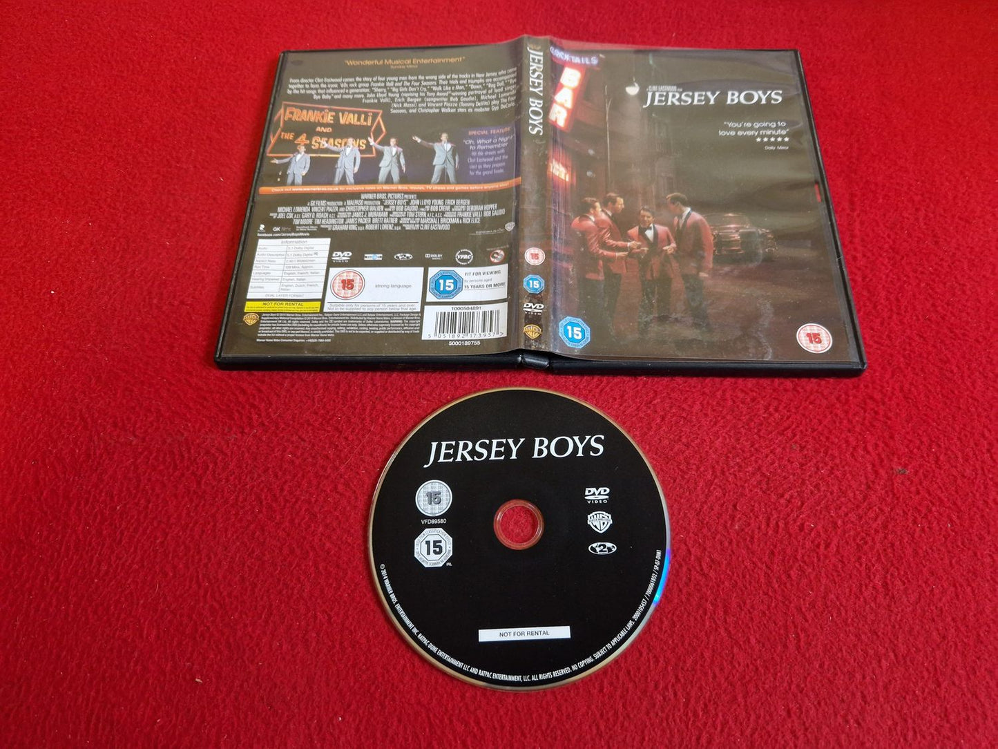 JERSEY BOYS DVD