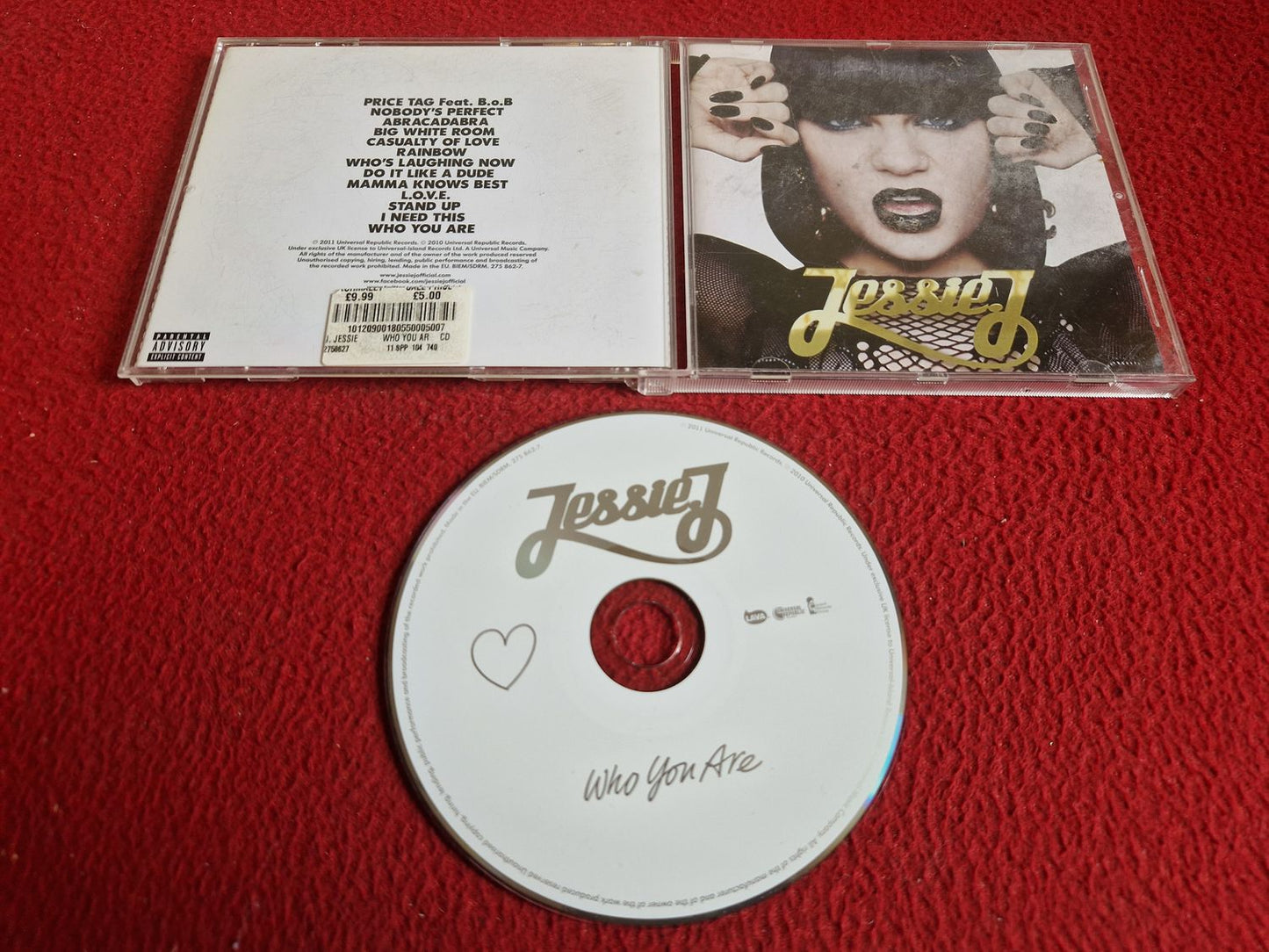JESSIE J WHO YOU ARE CD