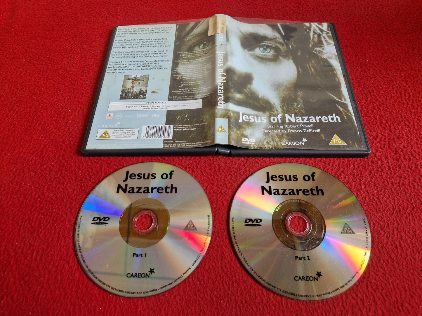 JESUS OF NAZARETH DVD