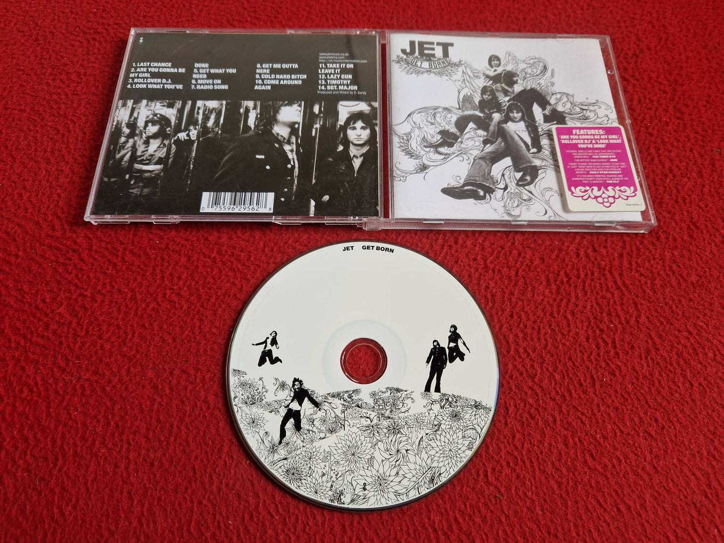 JET GET BORN CD