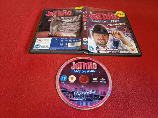 JETHRO LIVE ON TOUR I TOLD IT MY WAY till DVD