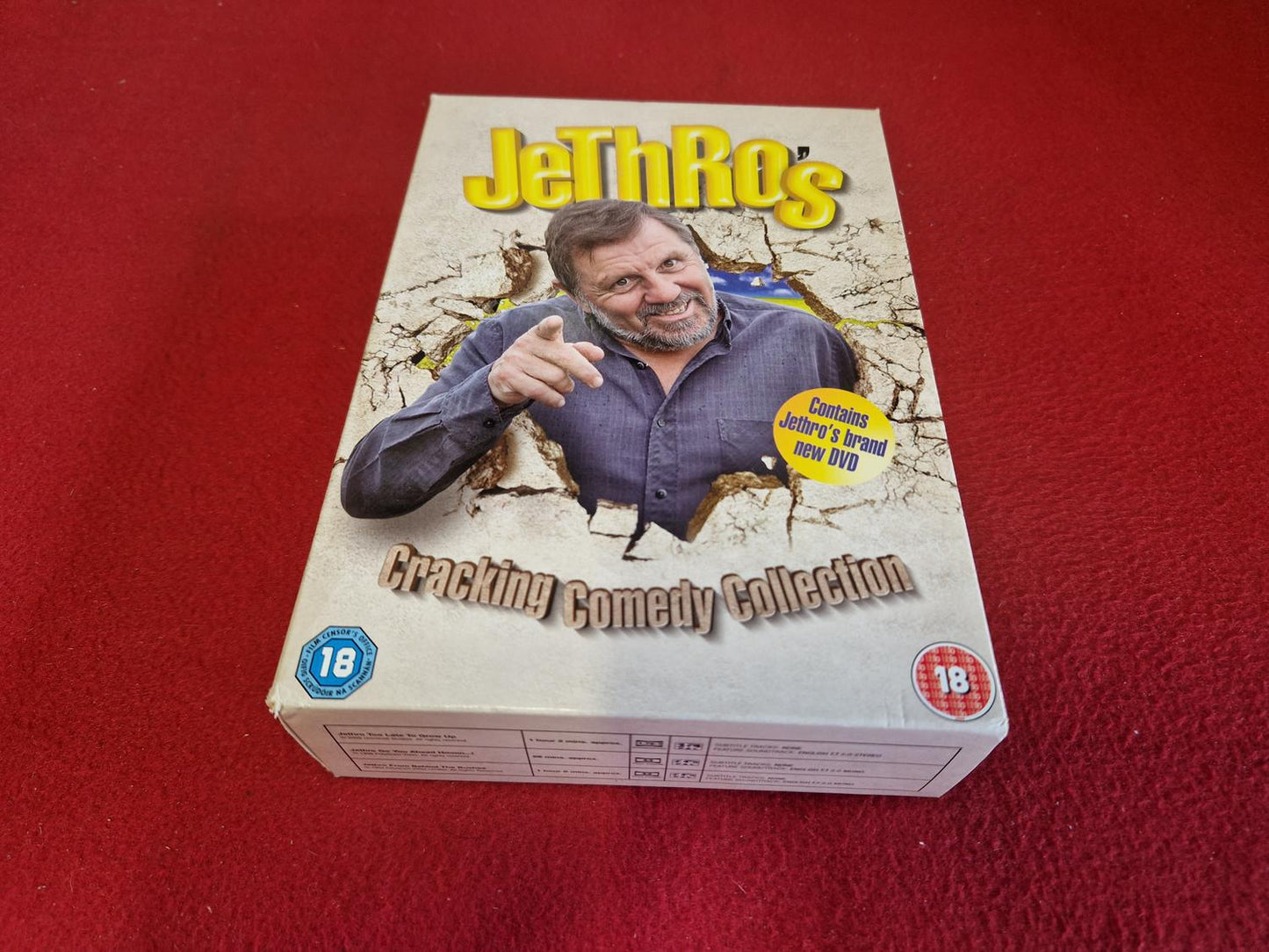 JETHRO'S CRACKING COMEDY COLLECTION BOX till DVD