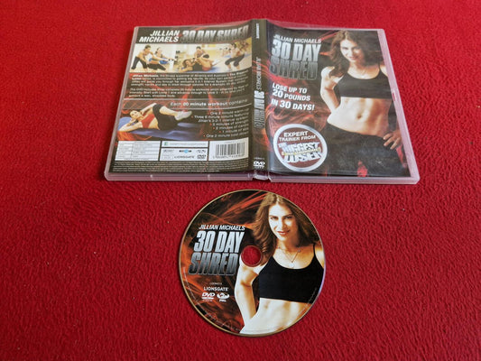 JILLIAN MICHAELS 30 DAY SHRED DVD
