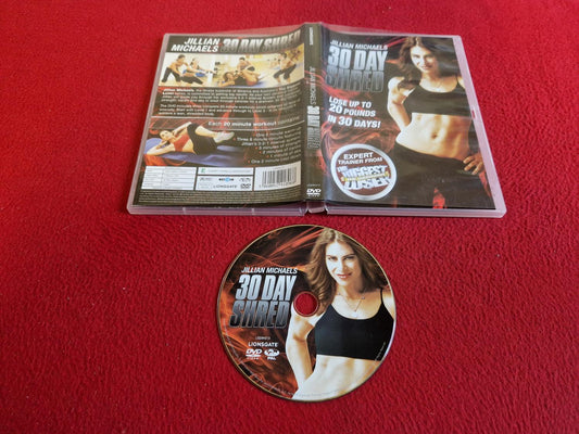 JILLIAN MICHAELS 30 DAY SHRED DVD