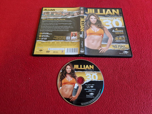 JILLIAN MICHAELS RIPPED IN 30 DVD