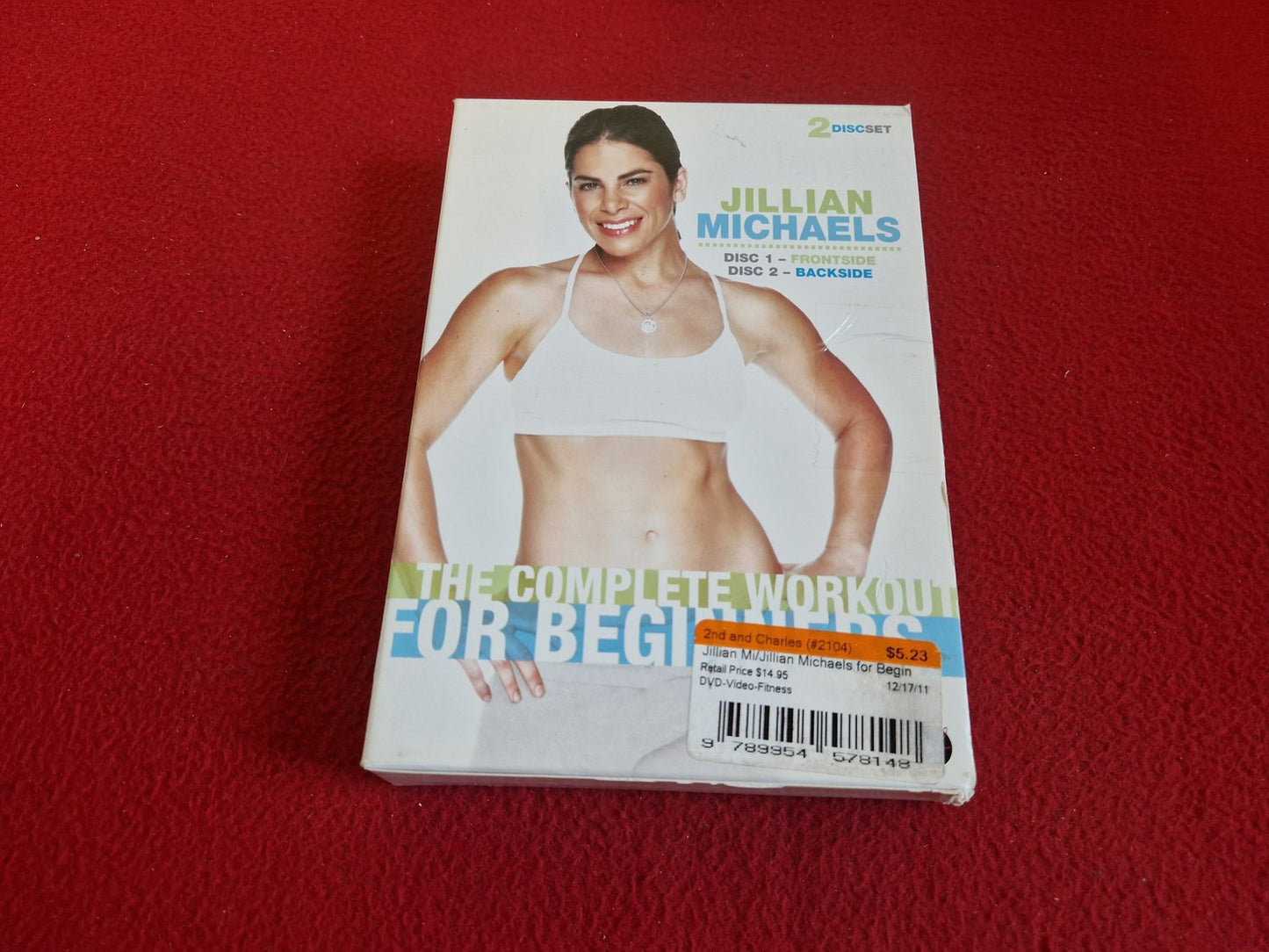 JILLIAN MICHAELS THE COMPLETE WORKOUT FOR BEGINNERS BOX till DVD