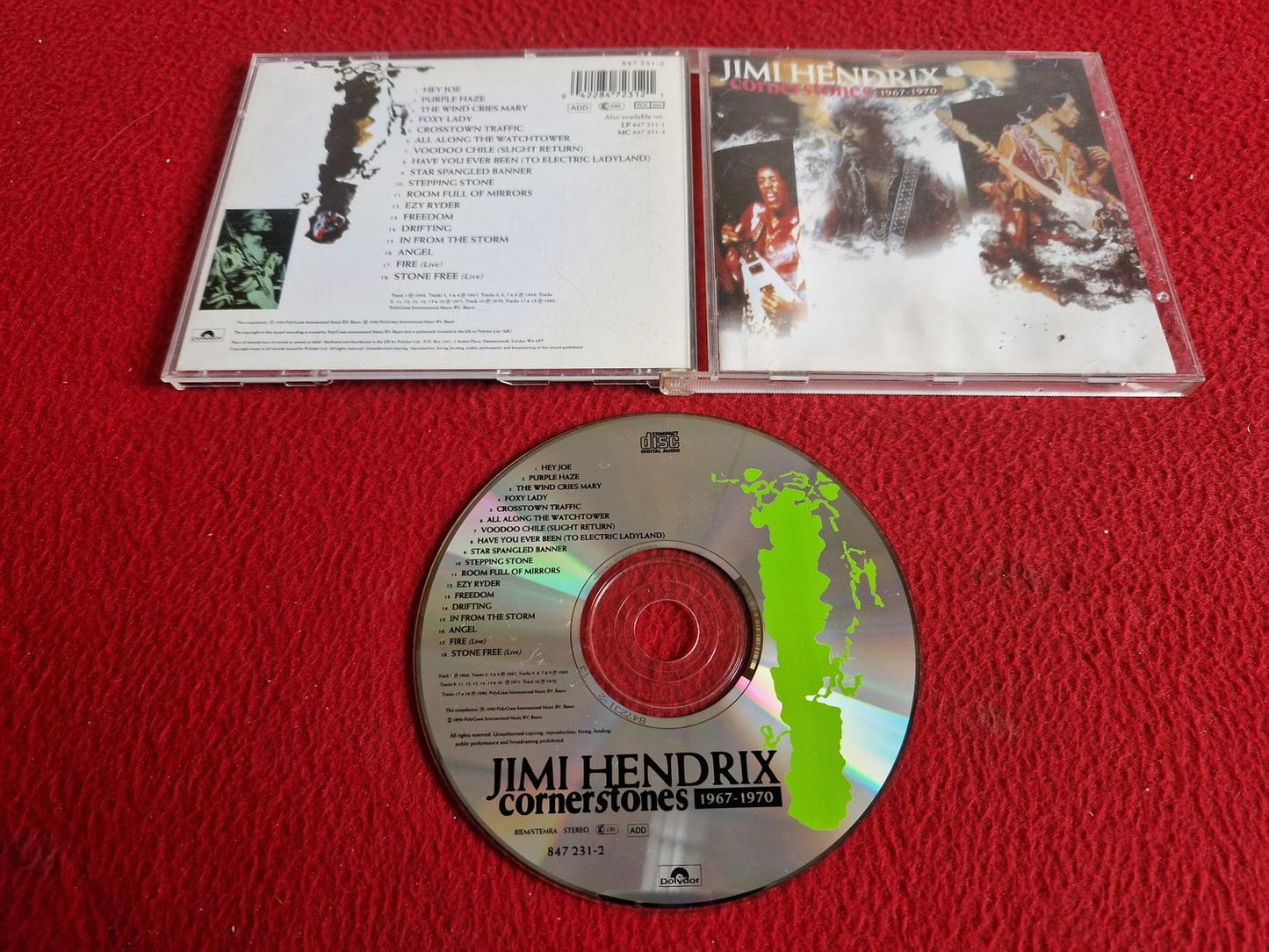 JIMI HENDRIX CORNERSTONES 1967 - 1970 CD