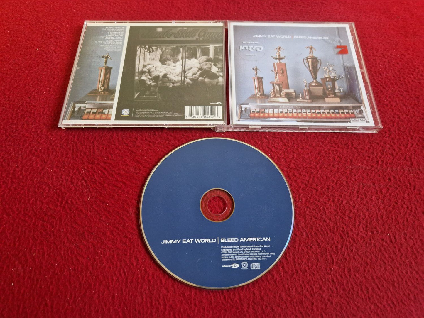 JIMMY EAT BLEED AMERICAN CD