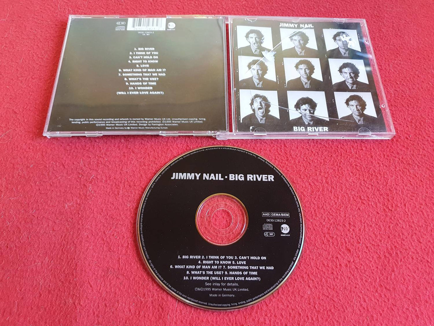 JIMMY NAIL BIG RIVER till CD