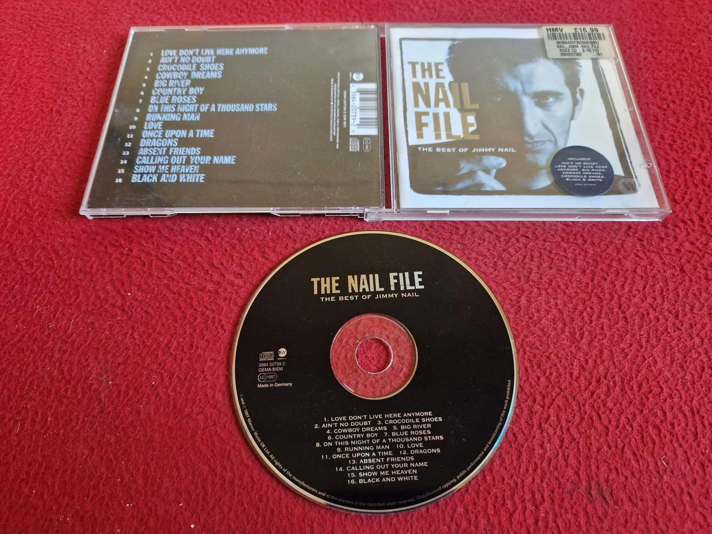 JIMMY NAIL THE NAIL FILE THE BEST OF CD