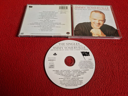 JIMMY SOMERVILLE BRONSKI BEAT AND THE COMMUNARDS THE SINGLES COLLECTION CD