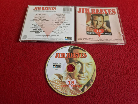 JIM REEVES 18 VERY SPECIAL LOVE SONGS CD