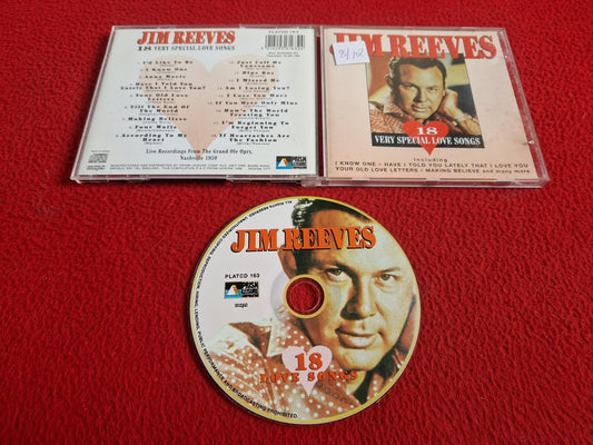 JIM REEVES 18 VERY SPECIAL LOVE SONGS CD