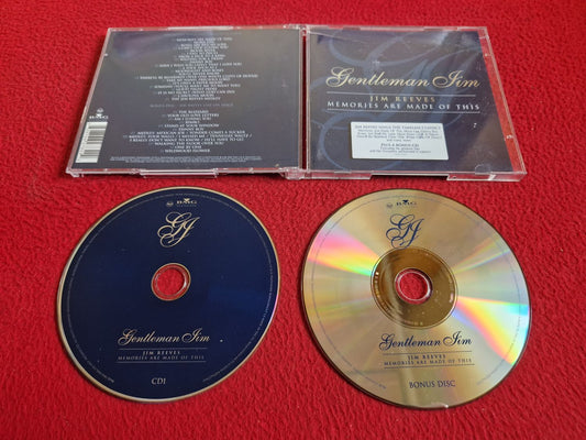 JIM REEVES GENTLEMAN JIM MEMORIES ARE MADE OF THIS CD