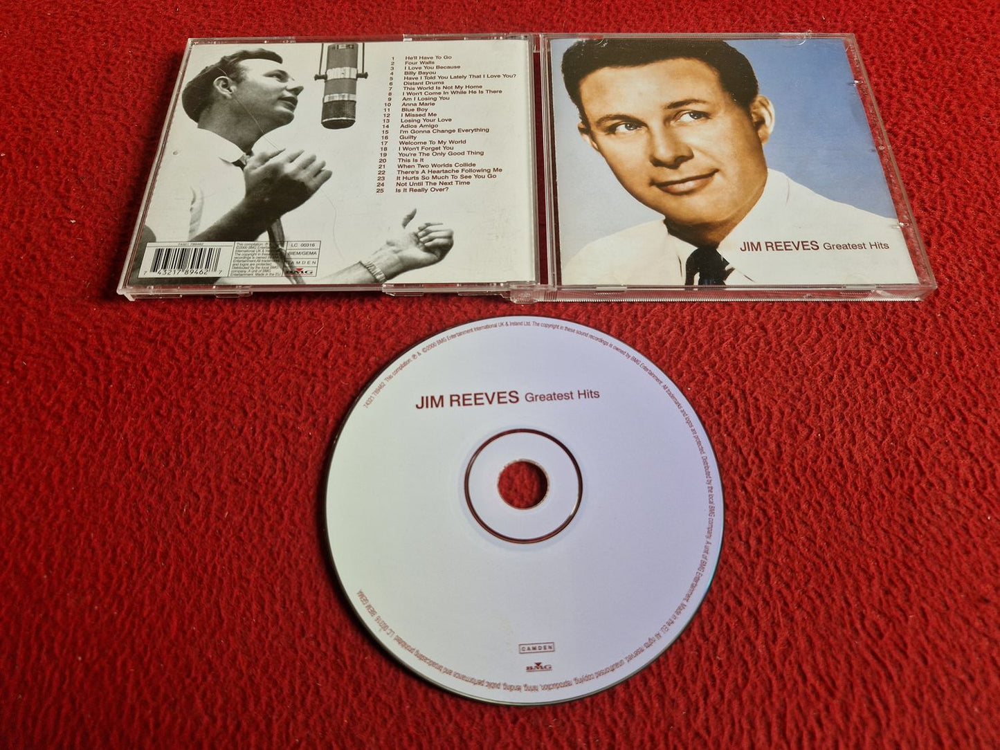 JIM REEVES GREATEST HITS CD