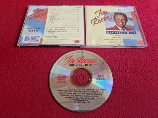 JIM REEVES GREATEST HITS CD
