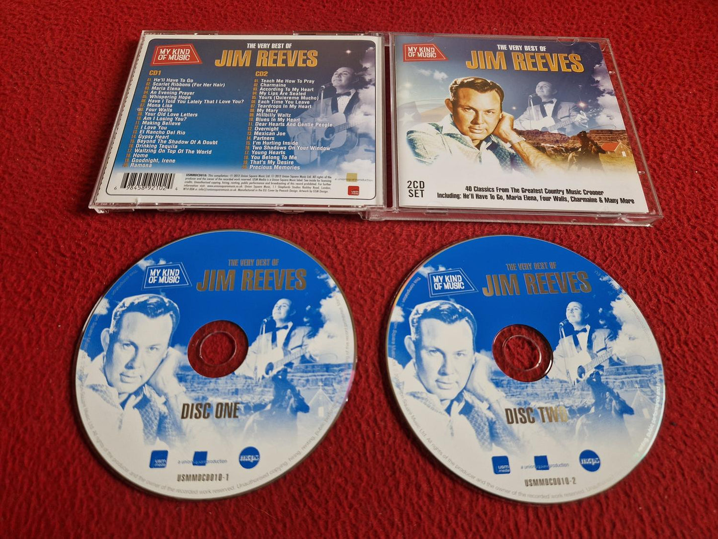JIM REEVES THE VERY BEST OF CD