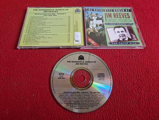 JIM REEVES THE WONDERFUL WORLD VOLUME 2 THE LATER HITS OF CD