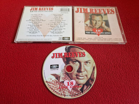JIM REEVES VERY SPECIAL LOVE SONGS 18 CD