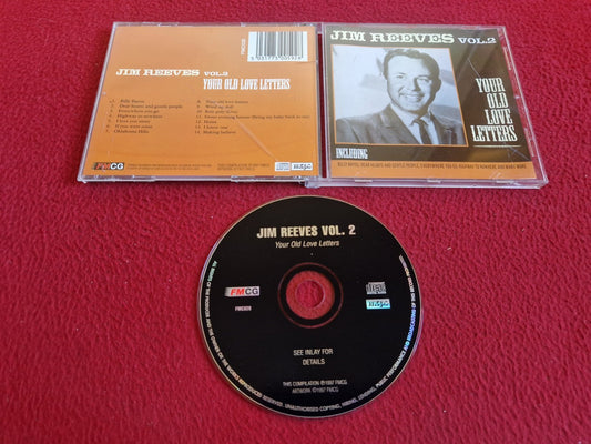 JIM REEVES VOL. 2 YOUR OLD LOVE LETTERS CD