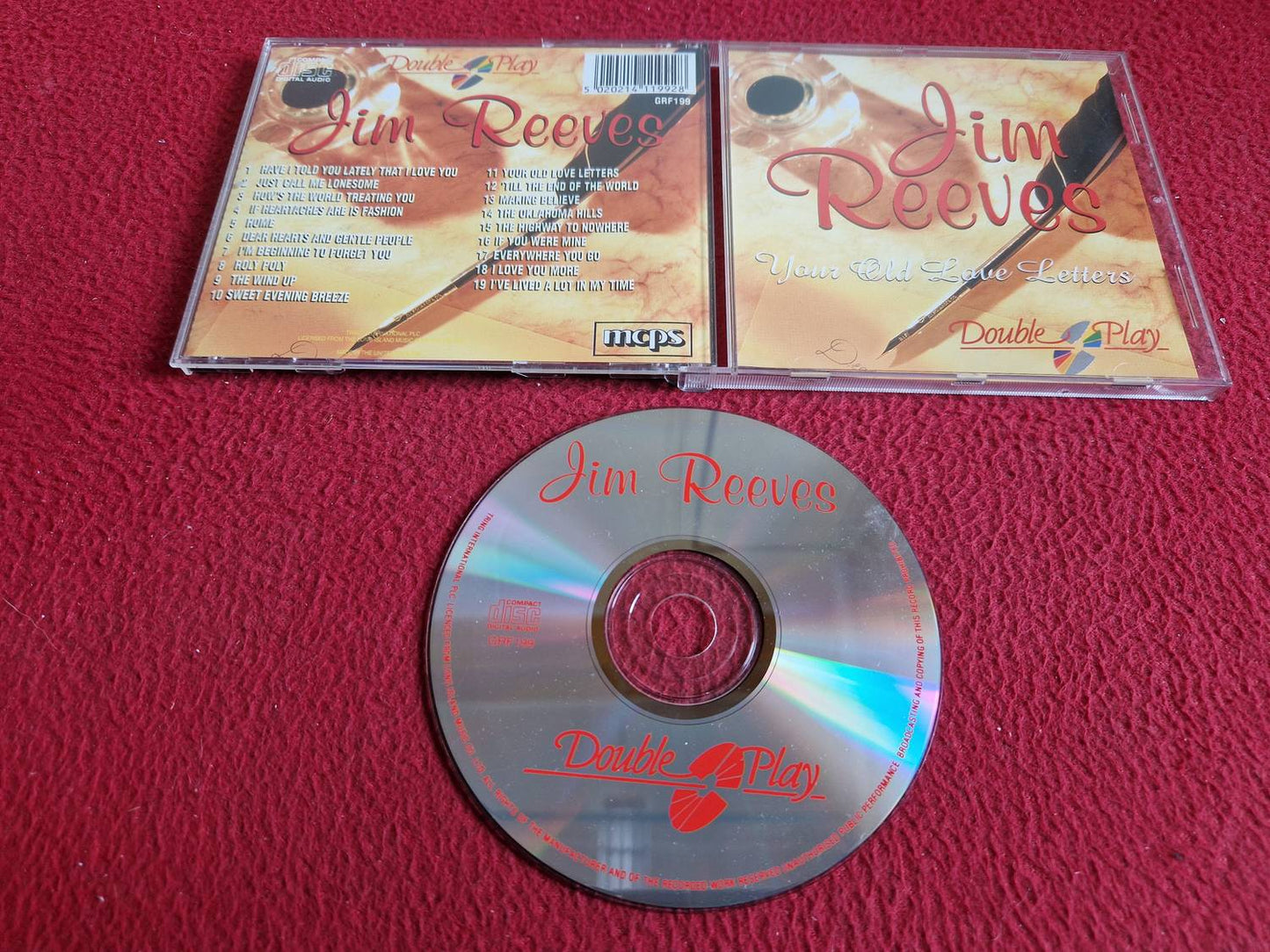 JIM REEVES YOUR OLD LOVE LETTERS CD