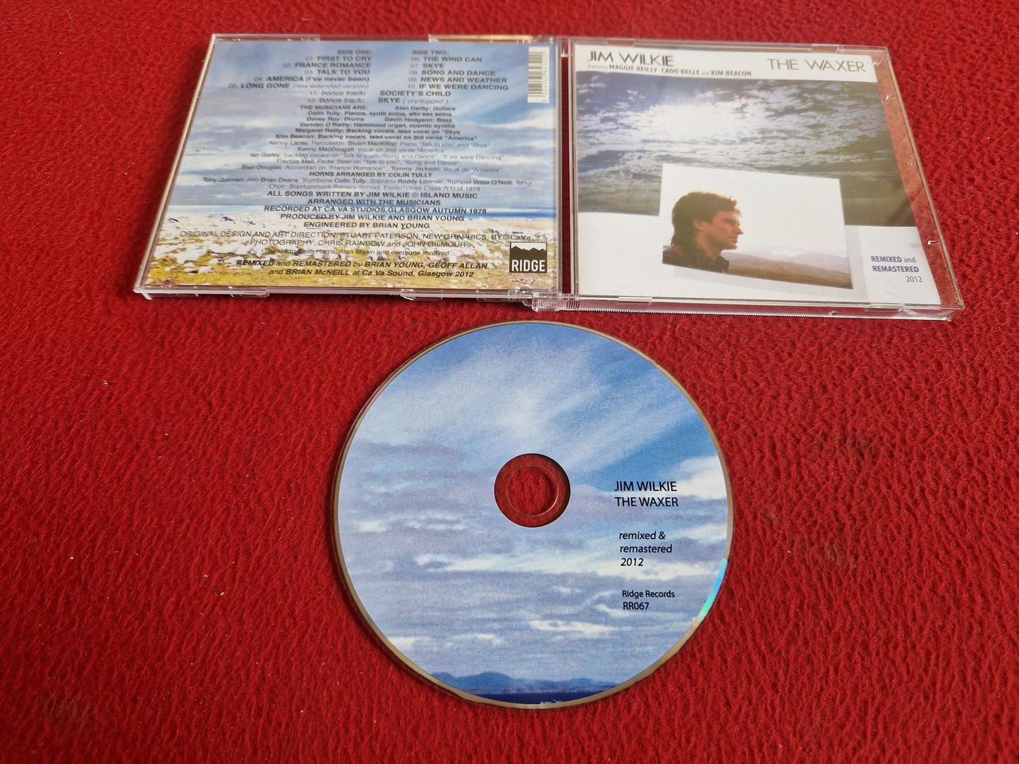 JIM WILKIE THE WAXER REMIXED AND REMASTERED 2012 CD