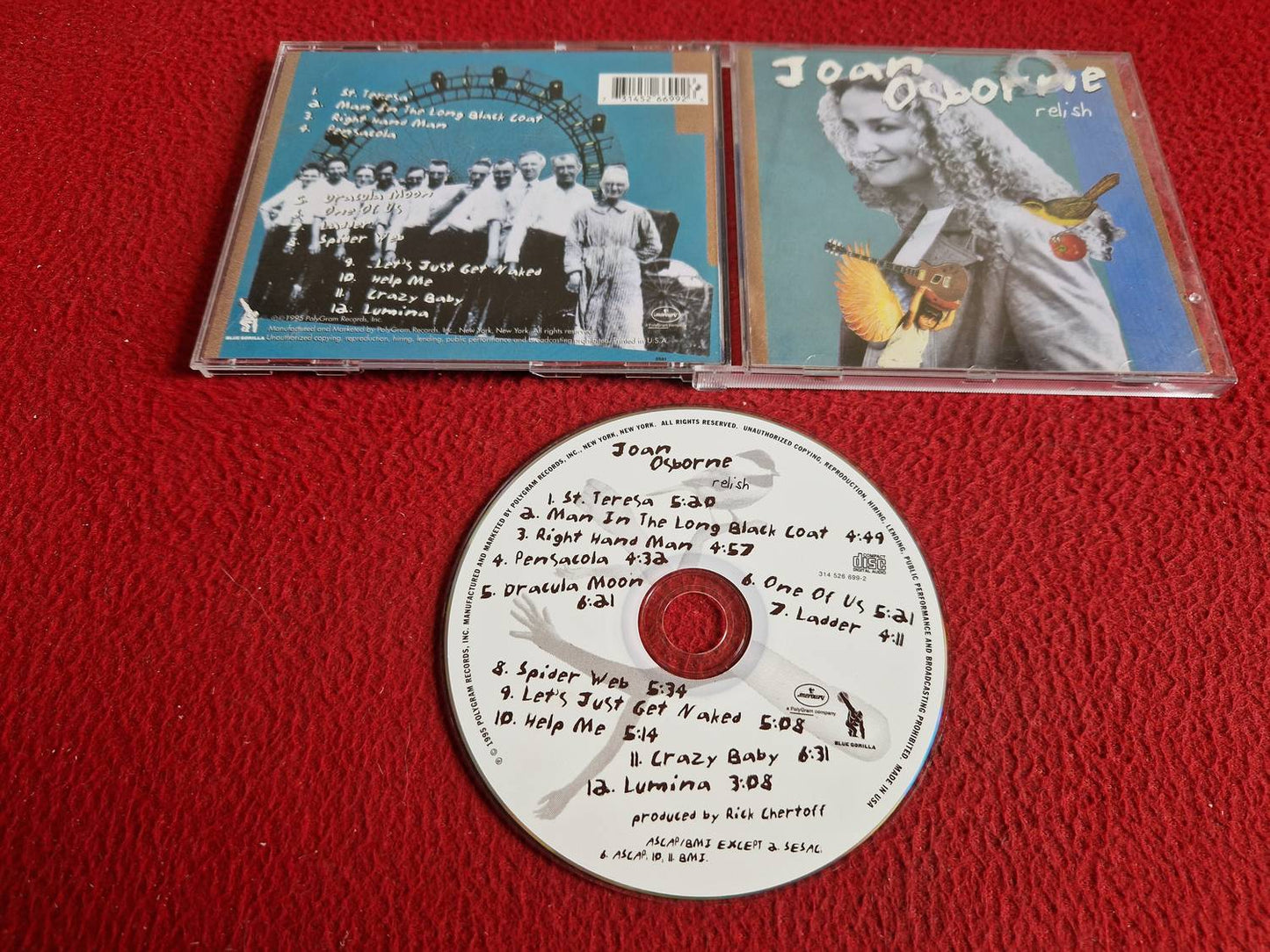JOAN OSBORNE RELISH CD