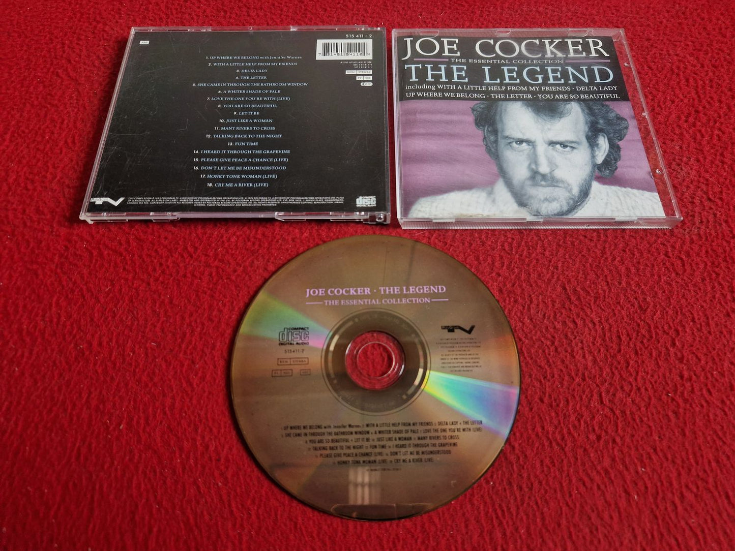 JOE COCKER THE LEGEND THE ESSENTIAL COLLECTION CD
