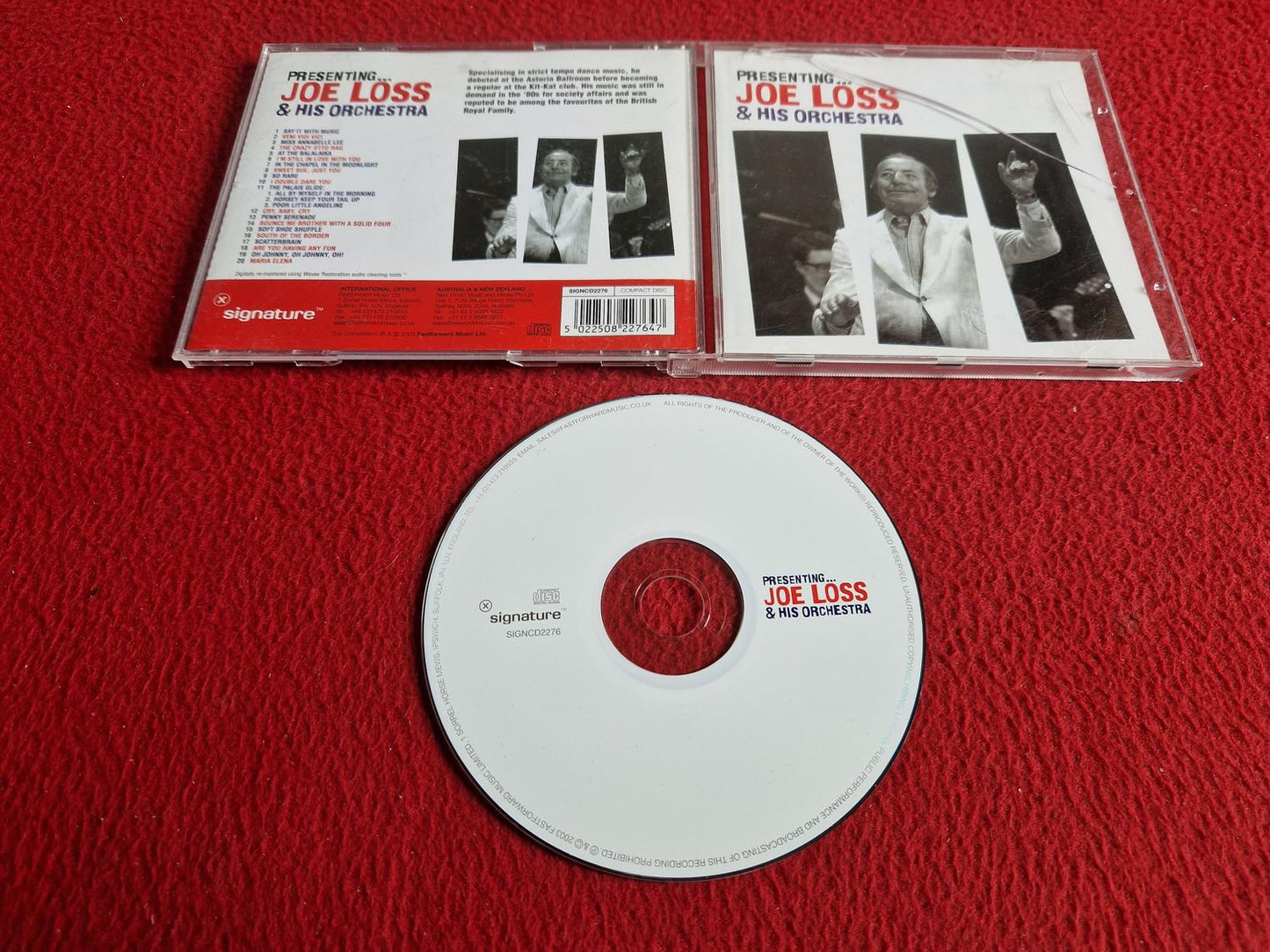 JOE LOSS & HIS ORCHESTRA PRESENTING... CD