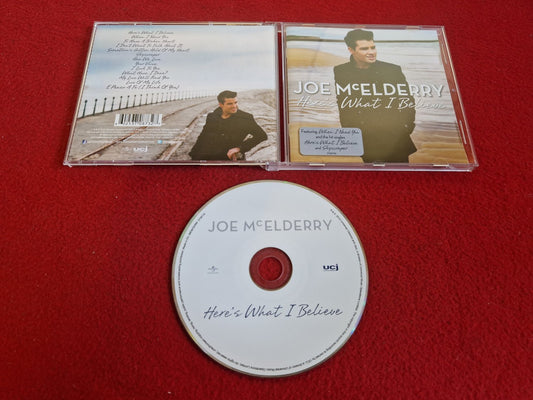 JOE MCELDERRY HERE'S WHAT I BELIEVE till CD